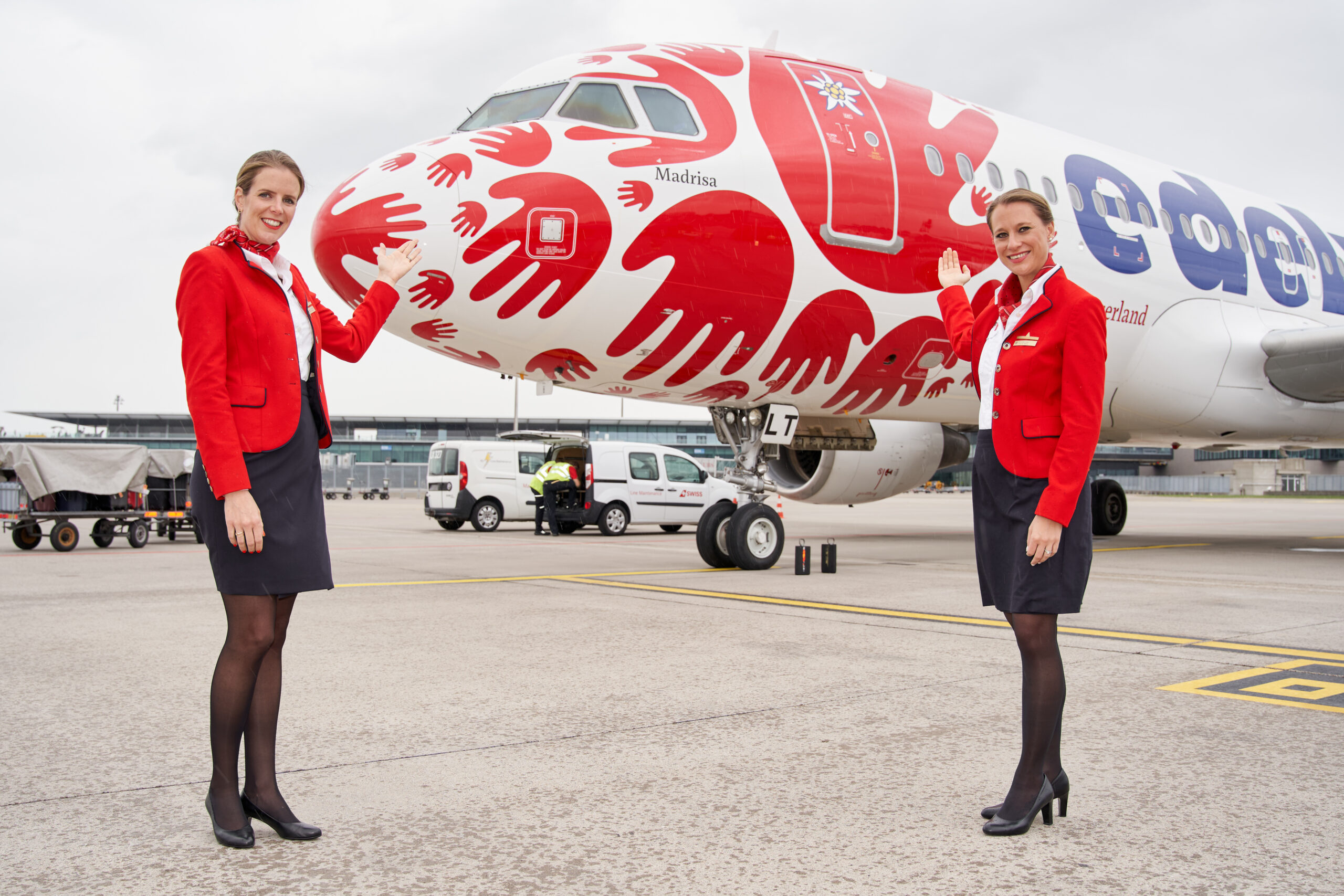 Edelweiss Taufte Ihr help Alliance Flugzeug PRESTIGE TRAVEL Edelweiss Taufte Ihr help Alliance Flugzeug PRESTIGE TRAVEL